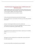 Private Patrol Operator Final Examination Practice &vert; UPDATED Questions with 100&percnt; Correct Answers