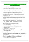 NICET Concrete Level 1 Exam &ndash; Practice Questions with Verified Answers Study Guide &lpar;2026&rpar;