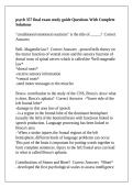 psych 357 final exam study guide Questions With Complete Solutions