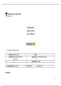 Stagewerkplan jaar 3 