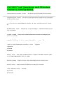 CM 3503 Test Questions and All Actual Answers 2026 Updated&period;&NewLine;&NewLine;