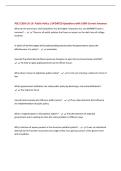 PSCI 2305 CH 13- Public Policy &vert; UPDATED Questions with 100&percnt; Correct Answers&NewLine;