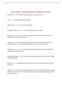 Psych 100 Exam 1 &vert; UPDATED Questions with 100&percnt; Correct Answers&NewLine;