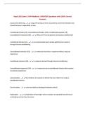 Psych 202 Exam 2 UW-Madison&vert; UPDATED Questions with 100&percnt; Correct&NewLine;Answers