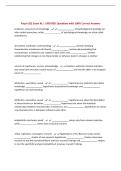 Psych 202 Exam &num;1 &vert; UPDATED Questions with 100&percnt; Correct Answers&NewLine;
