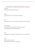 Psych 202 Final Exam &vert; UPDATED Questions with 100&percnt; Correct Answers&NewLine;