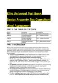 2026&sol;2027 Elite Texas Senior Property Tax Consultant Exam&colon; 44&plus; Question S-Tier Test Bank & Mentor Guide