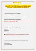 NASM Certified Group Personal Trainer &lpar;NASM-CGPT&rpar; Exam &vert; Latest & Newest Update &vert; Comprehensive Practice Questions&comma; Detailed Rationales&comma; Exercise Science Review & Certification Exam Preparation PDF
