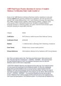 AHIP 2026-2027 Final Exam Practice Questions & Answers Study Guide bundle