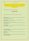 EVITP FINAL EXAM &vert; LATEST & NEWEST UPDATE &vert; COMPREHENSIVE PRACTICE QUESTIONS&comma; DETAILED RATIONALES&comma; ELECTRIC VEHICLE INFRASTRUCTURE TRAINING REVIEW & CERTIFICATION EXAM PREPARATION PDF