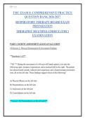 TMC EXAM 8 &vert; Comprehensive Practice Question Bank for Respiratory Therapy Board Exam 2026-2027