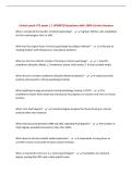 clinical psych 372 exam 1 &vert; UPDATED Questions with 100&percnt; Correct Answers&NewLine;