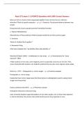 Psych 372 exam 3 &vert; UPDATED Questions with 100&percnt; Correct Answers&NewLine;