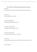 PSYC 372 Exam 2 &vert; UPDATED Questions with 100&percnt; Correct Answers&NewLine;