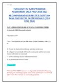 Texas Dental Jurisprudence Exam Prep 2026-2027&colon; 180&plus; Practice Questions