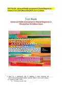 Test Bank&colon; Advanced Health Assessment & Clinical Diagnosis in Primary Care &lpar;7th Edition&rpar; by Joyce E&period; Dains