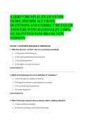 AAERT CDR FINAL EXAM STUDY GUIDE 2025&sol;2026 ACCURATE QUESTIONS AND CORRECT DETAILED ANSWERS WITH RATIONALES &vert;&vert; 100&percnt; GUARANTEED PASS BRAND NEW VERSION&NewLine;