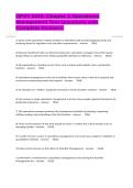 OPSY 5315&colon; Chapter 1 Operations Management Test Questions with Complete Answers&period;