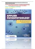 Full Test Bank With Answer Keys  For Applied Pathophysiology For The Advanced Practice Nurse&comma; 2nd Edition&NewLine;Authors&colon; Lucie Dlugasch & Lachel Story &NewLine;Chapter 1 To Chapter 14&NewLine;Solution&rsquo;s Available