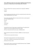 WGU c208 Final OA Study Exam study guide COMPLETE EXAM Questions and Answers &lpar;Verified Answers&rpar; &lpar;Latest Update 2025&rpar; UPDATE&excl;&excl;&NewLine;