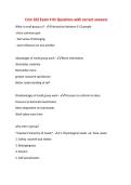 Cmn 102 Exam 4 &num;1 Questions with correct answers
