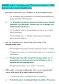 NREMT Practice Exam Questions With Accurate Answers 100&percnt; &NewLine;Guarantee Pass Latest Update 2026