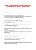EXAM 3- DIMENSIONS OF NURSING RASMUSSEN QUESTIONS WITH CORRECT ANSWERS 2026