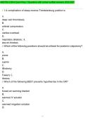 NBSTSA CSFA Exam Prep 1 Questions with correct verified answers 2026-2027&period;