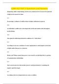 COM-312 TEST 1 Questions and Answers 