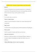 COMS 312- Exam 1 Questions and Answers