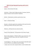 UNIV 101 Exam Review&num;1 Questions with correct&NewLine;answers