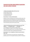TCAR POST-TEST REAL EXAM COMPLETE QUESTIONS AND 100&percnt; CORRECT ANSWERS 2026&sol;2027