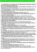AZ Caregiver practice test Questions with correct verified answers 2026-2027&period;