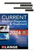 Test Bank for Current Medical Diagnosis and Treatment &lpar;CMDT&rpar;&comma; 65th Edition &ndash; Papadakis&comma; Rabow&comma; McQuaid&comma; Nadler & Price &lpar;ISBN&colon; 9781266135545&rpar; &ndash; Complete Guide&comma; Latest 2022&ndash;2026 Edition&NewLine;