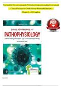 Updated&sol;Latest Davis Advantage for Pathophysiology Introductory Concepts and Clinical Perspectives Test Bank Complete All Chapters Comprehensive Pathophysiology Resource Practice Questions Answers Rationales Clinical Applications Disease Processes NCLEX R
