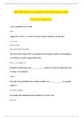 EE 380 Exam 1 practice test Questions and &NewLine;Correct Answers 
