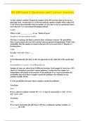 IEE 380 Exam 1 Questions and Correct Answers