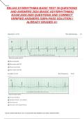 RELIAS DYSRHYTHMIA BASIC TEST 35 QUESTIONS AND ANSWERS 2024 &lpar;BASIC ADYSRHYTHMIA&rpar;&period;