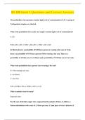 IEE 380 Exam 1 Questions and Correct Answers 
