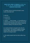 Title&colon; NURS 5220 Exam Questions &vert; Complete Solutions for Advanced Health Assessment