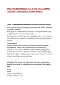 BASIC CODE ENFORCEMENT TEEX & TDLR PRACTICE EXAM QUESTIONS COMPLETE WITH VERIFIED ANSWERS 2026&sol;2027