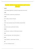 SCI 220 - WEEK 1 Exam Questions and Correct &NewLine;Answers