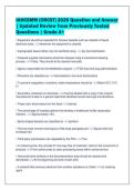 IAHCSMM &lpar;CRCST&rpar; 2026 Question and Answer&NewLine;&vert; Updated Review from Previously Tested&NewLine;Questions &vert; Grade A&plus;