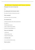 SCI 220 Exam 1 Questions and Correct Answers
