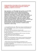 NURS 6630 FINAL EXAM 300 ACTUAL QUESTIONS AND &NewLine;CORRECT ANSWERS WITH RATIONALE ALREADY &NewLine;GRADED A&plus; NEW&excl;&excl;&excl;&excl;&excl;&excl;&excl;&excl;&excl;&excl;&excl;&excl;&excl;&excl;&excl;&excl;&excl;&excl;&excl;&excl;&excl;&excl;&excl;&excl;