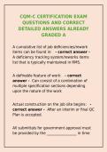 SEO Title&colon; CQM-C Certification Exam &vert; Questions & Detailed Answers for Construction Quality Management&NewLine;&NewLine;