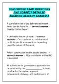 SEO Title&colon; CQM Course Exam &vert; Questions & Detailed Answers for Construction Quality Management Certification&NewLine;&NewLine;