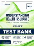 Test Bank for Understanding Health Insurance&colon; A Guide to Billing and Reimbursement&comma; 2025&comma; 20th Edition &lpar;Green&comma; 2025&rpar; &vert; All Chapters 1&ndash;16 Covered