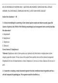 BIO 205 MICROBIOLOGY MIDTERM EXAM &ndash; QUESTIONS AND ANSWERS &vert; VERIFIED AND WELL DETAILED&NewLine;ANSWERS &vert; PLUS RATIONALES &vert; DOWNLOAD AND PASS &vert; LATEST EXAM UPDATE 2026&sol;2027