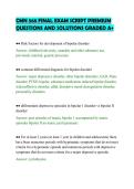 CMN 568 FINAL EXAM SCRIPT PREMIUM&NewLine;QUESTIONS AND SOLUTIONS GRADED A&plus;